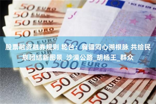 股票融资融券规则 轮台：冀疆同心溯根脉 共绘民族团结新图景_沙漠公路_胡杨王_群众